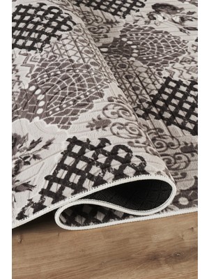 Tropikal Home Dört Mevsim Kaymaz Taban Yıkanabilir Kesme Koridor Hol Mutfak Yatak Salon Odası Kesme Yolluk Halı