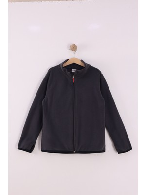 Monox Çocuk Unisex Parmak Geçmeli Polar Ceket