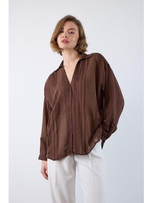 Fast Perry Transparan Gömlek