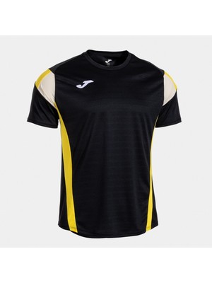 Joma Montreal 104202.109 Erkek Siyah Sarı Spor Tişört