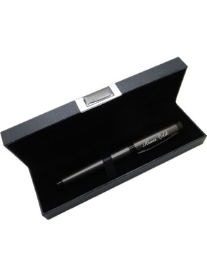 Signator® M556 Mat Titanyum Siyah Roller Kalem | Isme Özel Kalem | Hediyelik Kalem