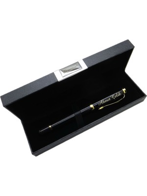 Signator® M546 Siyah Altın Roller Kalem | Isme Özel Kalem | Hediyelik Kalem