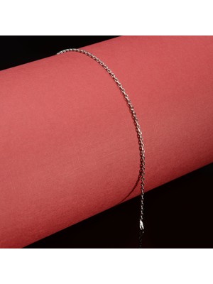 Silvalli 60 Mikron Rodyum Force Gümüş Bileklik