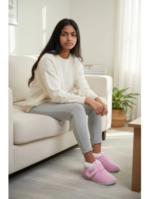 Gezer Çocuk Tam Ortopedik Cırtlı Kürklü Kreş Anaokulu Ev Panduf Bot