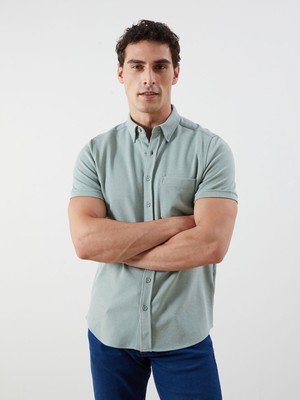 Lc Waikiki Yeni Sezon Regular Fit Kısa Kollu Erkek Gömlek