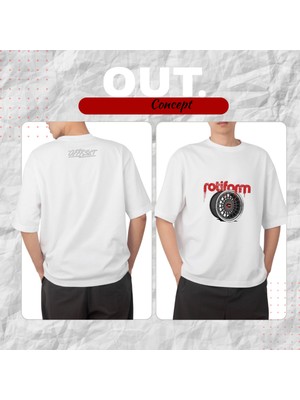 Rotiform Jant Baskılı T-Shirt (Rim Series)