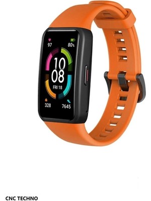 Furenfa Huawei Band 6 ve Honor Band 6 Uyumlu Soft Yüksek Kalite Silikon Kordon Kayış