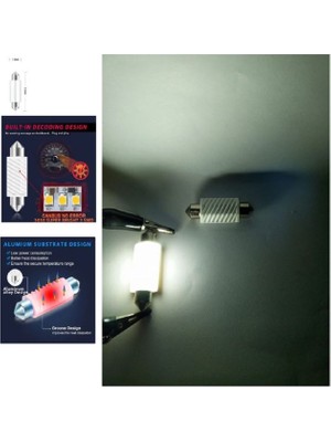ORCO ELEKTRIC .qualıty. (2xadet) 1 Set LED Sofit Ampul Frosted 31MM Canbus