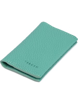 Tergan  Mavi Hakiki Deri Unisex Kredi Kartlık - S1KK00000266-N29