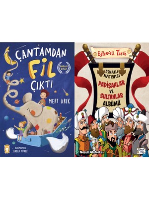 Timaş Çocuk Çantamdan Fil Çıktı (Mert Arık) ve Padişahlar ve Sultanlar Albümü