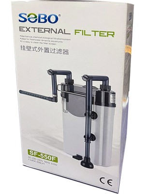 Sobo Askı Dış Filtre SF-550F 7W 500 Lt/saat