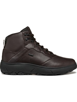 Geox Erkek Kahverengi U Granıto + Grıp B Abx D - Sue Bağcıklı Deri Outdoor Bot U46HFB04654C6009