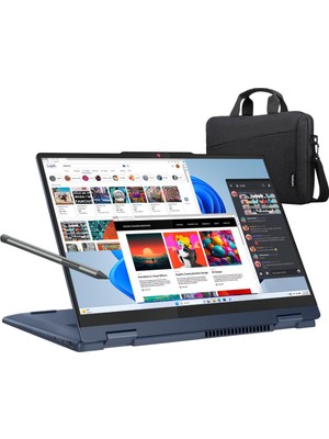 Lenovo Ideapad 5 14IRH9 Intel Core I5 13420H 8gb 512GB SSD 14" Wuxga (Dokunmatik Ekran) Windows 11 Home Taşınabilir Bilgisayar + Lenovo Çanta/kalem