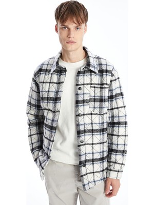 Lc Waikiki Yeni Sezon Regular Fit Uzun Kollu Ekose Erkek Gömlek Ceket