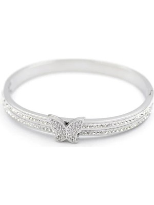 Venüs Shopping Kelebek Bilezik - Gümüş