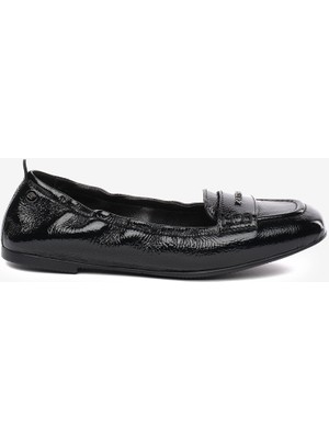 Greyder Kadın Siyah Hakiki Deri Babet 5K2CA34364