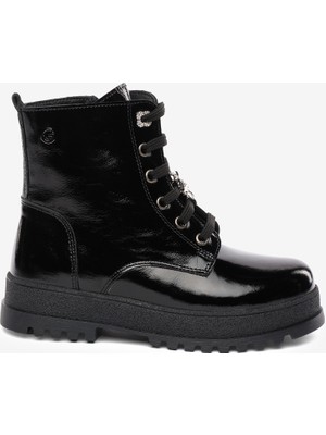 Greyder Çocuk Siyah Hakiki Deri Military Bot 5K5ZB59626