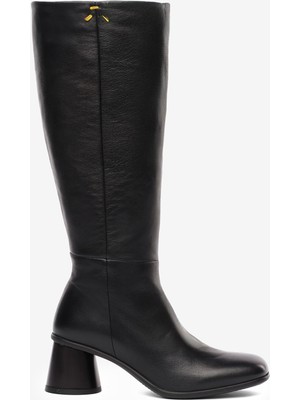 Greyder Kadın Siyah Hakiki Deri Çizme 5K2UC34505