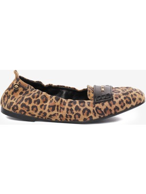 Greyder Kadın Leopar Hakiki Deri Babet 5K2CA34364
