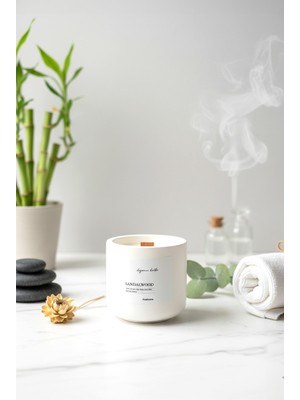 Sandalwood Dekoratif Küçük Mum