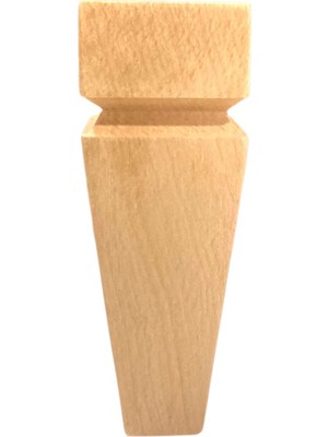 Hizmet Ahşap Ahşap Ayak Yemek Masası,Mutfak Masası, Sehba ,Çalışma Masası, Dresuar Ayağı 5.5x5.5x15cm