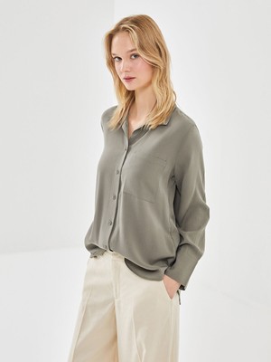 Lc Waikiki Yeni Sezon Loose Fit Kadın Gömlek