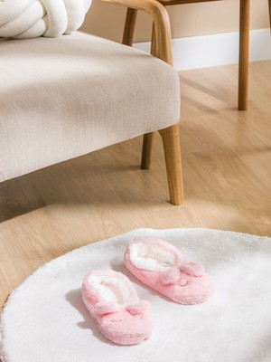 Lc Waikiki Yeni Sezon Tavşan Figürlü Pelüş Kadın Panduf