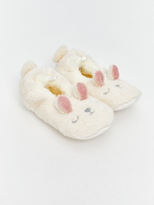 Lc Waikiki Yeni Sezon Tavşan Nakışlı Kız Çocuk Panduf