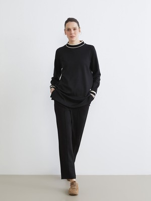 Lc Waikiki Yeni Sezon Beli Lastikli Kadın Cigarette Pantolon