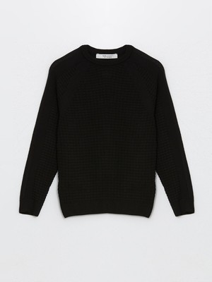 Lc Waikiki Yeni Sezon Bisiklet Yaka Uzun Kollu Erkek Çocuk Kazak