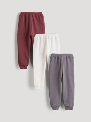 Lc Waikiki Yeni Sezon Beli Lastikli Basic Erkek Bebek Jogger Eşofman Altı 3'lü