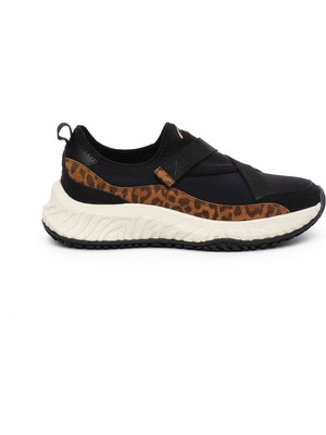 Greyder LAB Kadın Siyah Hakiki Deri Spor Ayakkabı 5K2CA45381