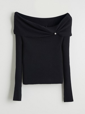 Lc Waikiki Yeni Sezon Kayık Yaka Kadın Triko Kazak