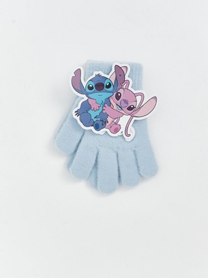 Lc Waikiki Yeni Sezon Lilo ve Stitch Baskılı Kız Çocuk Eldiven