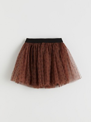 Lc Waikiki Yeni Sezon Beli Lastikli Desenli Kız Çocuk Tütü Etek