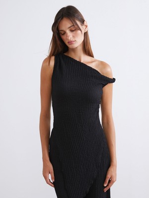 Lc Waikiki Yeni Sezon Tek Omuz Dokulu Bluz