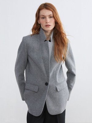 Lc Waikiki Yeni Sezon Kadın Kaşe Blazer Ceket