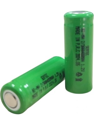 Shopwave 1.2V 400 Mah - 2/3AAA - Ni-Mh Şarjlı Pil - (Başsız / Flat Head)