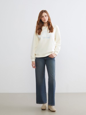 Lc Waikiki Yeni Sezon Wideleg Kadın Jean Pantolon