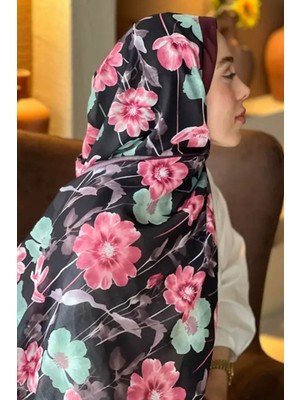 Modakaşmir Fiori Desen Lina Şal