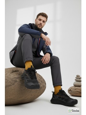 Humtto Erkek Trekking-Outdoor Kalın Taban Suya Dayanıklı Kışlık Spor Ayakkabı HT26YS360085