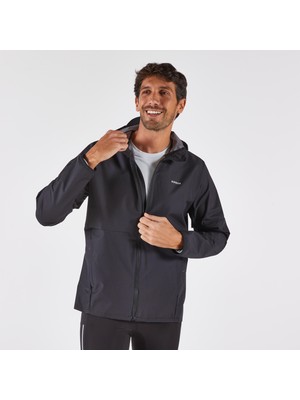 Decathlon Kiprun Erkek Yağmurluk - Siyah - Run 100