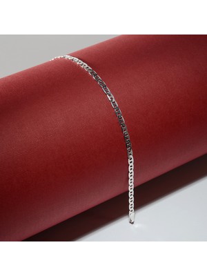 Silvalli 80 Mikron Barlı Gümüş Bileklik