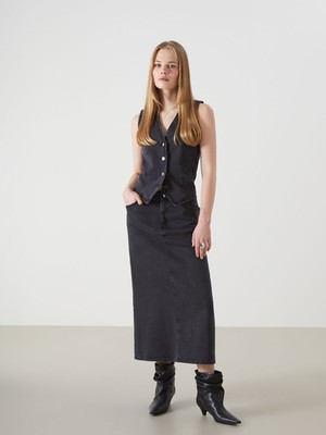 Lc Waikiki Yeni Sezon Standart Fit Kadın Jean Etek