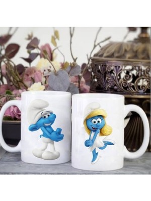 2li Şirin Aşkı Seti Kupa Bardak