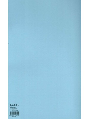Adel Fon Kartonu 50X70 cm 160GR. Açık Mavi 100 Lü (1 Paket 100 Adet)