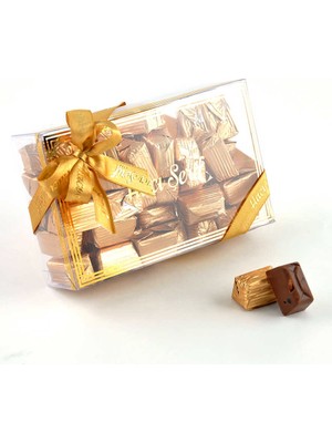 Antep Fıstıklı Zarf Çikolata 450g Asetat Kutu