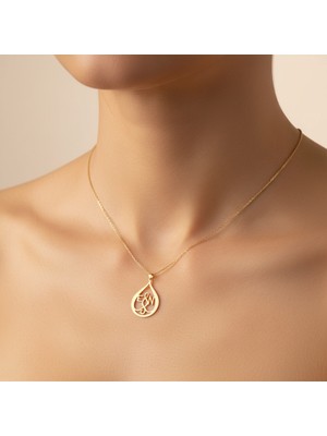 Tabitela 14 Ayar Altın Kolye Ucu E&n GM11248 0.5 gr