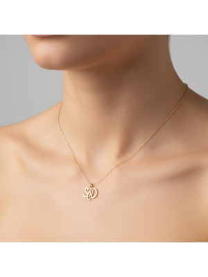 TabiTela 8 ayar altın kolye ucu D&S GM11055 0.5 gr