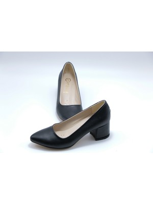 Ayakkabımood 5290 5 cm Kalın Topuk Topuklu Kadın Ayakkabı